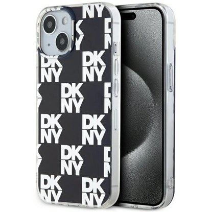 Изображение DKNY IML Checkered Mono Pattern case for iPhone 15