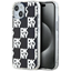Picture of DKNY IML Checkered Mono Pattern case for iPhone 15
