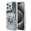 Picture of DKNY DKNY Liquid Glitter Big Logo iPhone 14 Pro Max Case - Black