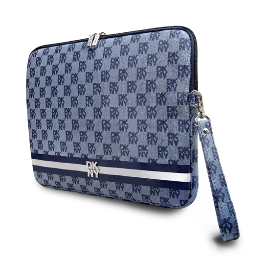 Picture of DKNY PU Leather Checkered Pattern and Stripe Lapto