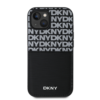 Attēls no DKNY PU Leather Repeat Pattern Card Pocket Case fo