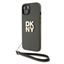 Attēls no DKNY PU Leather Stack Logo Wrist Strap Case for iP