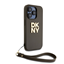 Attēls no DKNY PU Leather Stack Logo Wrist Strap Case for iP