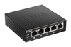 Picture of D-link Switch DGS-1005P Unmanaged, Desktop, 1 Gbps (RJ-45) ports quantity 5, PoE ports quantity 4, Power supply type External