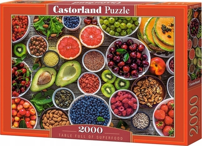 Picture of Astar Puzzle Castorland Table Full of Superfood 2000 d.