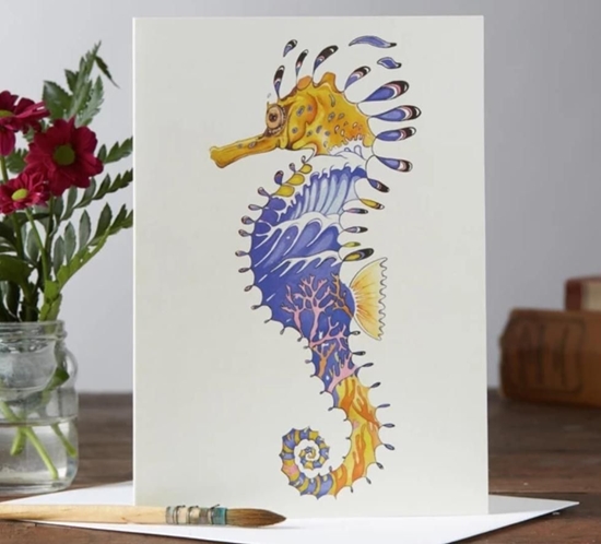 Picture of DM Collection Karnet A037 B6 + koperta Konik morski