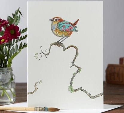 Picture of DM Collection Karnet A048 B6 + koperta Ptak strzyyk