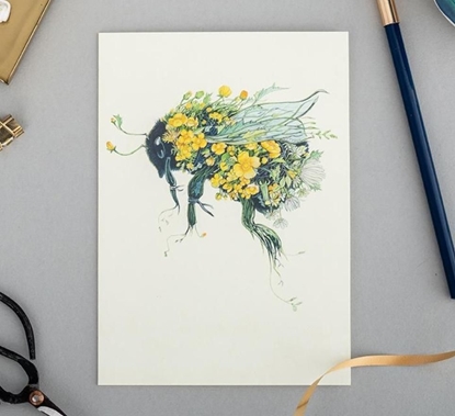 Attēls no DM Collection Karnet A064 B6 + koperta Trzmiel