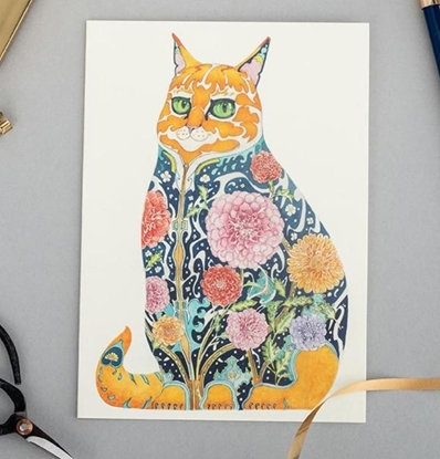 Picture of DM Collection Karnet A083 B6 + koperta Rudy kot