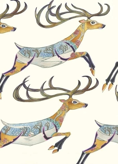 Picture of DM Collection Karnet A122 B6 + koperta Galopujcy renifer