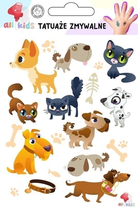 Picture of Dodo Tatuae zmywalne dla dzieci Psy i koty
