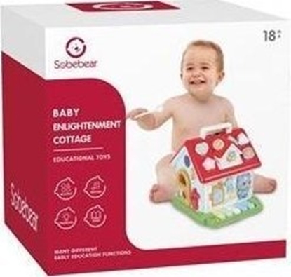 Изображение Domek sorter z pianinkiem wiato dwik