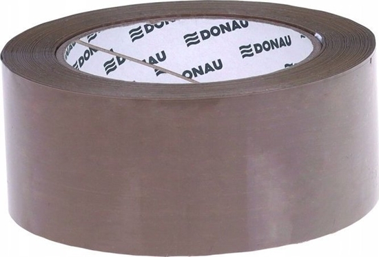 Picture of Donau Tama pakowa DONAU Hot-Melt , 48mm, 132m, 40mikr., brzowa