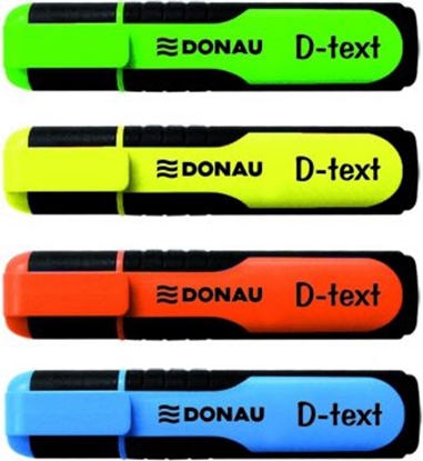 Picture of Donau Zakrelacz, textmarker kpl. 4 szt. w etui (14K122X)