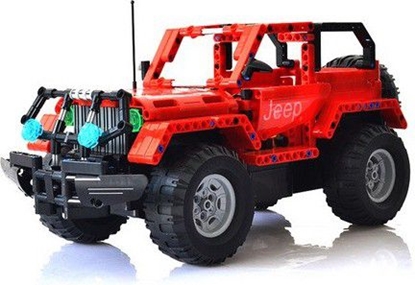 Изображение Double Eagle Jeep Wrangler do zbudowania z klocków (DE/C51001W)