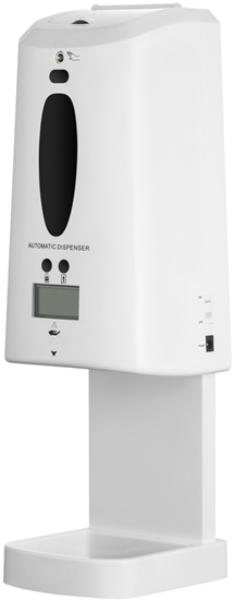 Picture of Dozownik do myda lub elu dezynfekujcego z funkcj pomiaru temperatury D1300TGEUK