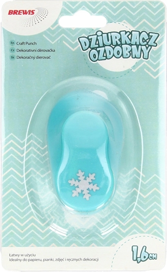 Picture of DP Craft Dziurkacz ozdobny - Patek ¶niegu 1,6cm MIX