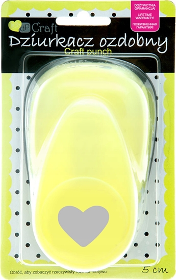 Picture of DP Craft Dziurkacz ozdobny 5cm serce 2
