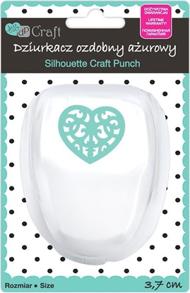 Attēls no DP Craft Dziurkacz ozdobny aurowy 3,7cm serce