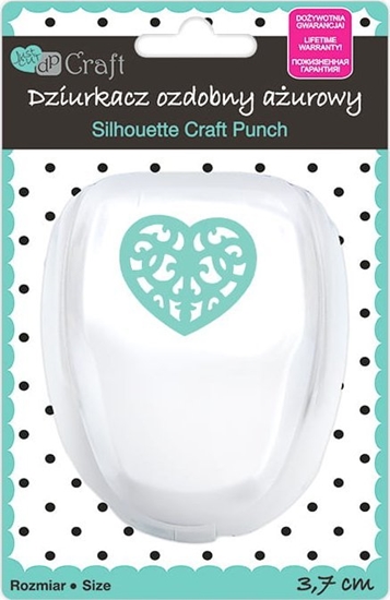 Picture of DP Craft Dziurkacz ozdobny aurowy 3,7cm serce