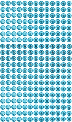 Picture of DP Craft Krysztaki samoprzylepne 6 mm Blue GRKR-055