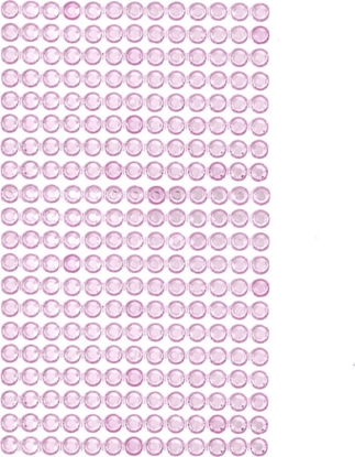 Picture of DP Craft Krysztaki samoprzylepne 6 mm Light Pink GRKR-051