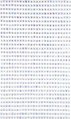 Изображение DP Craft Krysztaki samoprzylepne DPCRAFT 3mm, 806 szt. - opalescent Dalprint