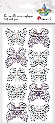 Picture of DP Craft Krysztaki samoprzylepne Motyle 10szt