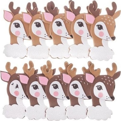 Picture of DP Craft NAKLEJKI 3D Z PIANKI BROKAT BAMBI