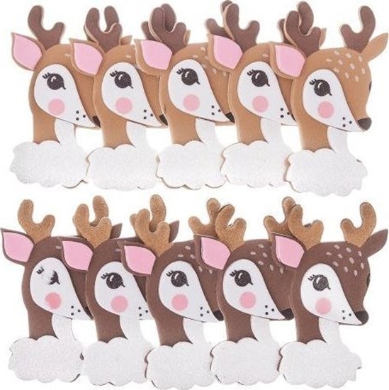 Picture of DP Craft NAKLEJKI 3D Z PIANKI BROKAT BAMBI