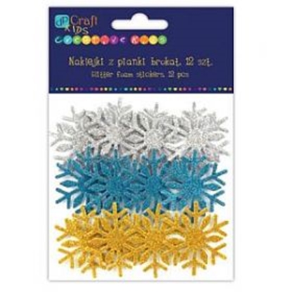Picture of DP Craft Naklejki z pianki brokatowe nieynki
