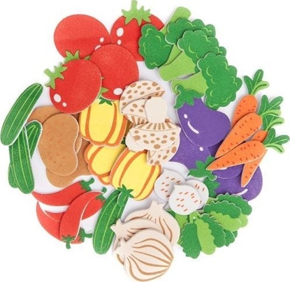 Изображение DP Craft Naklejki z pianki DPCRAFT Warzywa 44szt.