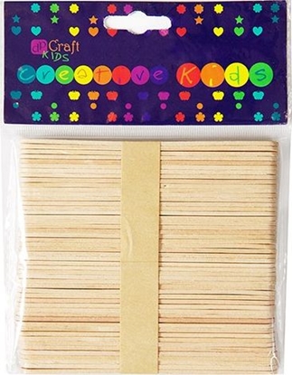 Attēls no DP Craft Patyczki kreatywne DPCRAFT - naturalne 50szt. Dalprint