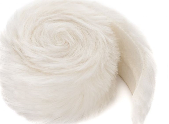 Picture of DP Craft Tama z futrem DPCRAFT 6cm x 2m - kremowy Dalprint