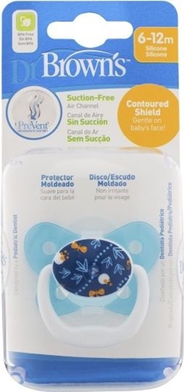 Picture of Dr Browns Smoczek Ortodontyczny Prevent Motyl Poziom 2 (000783)