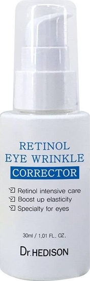 Picture of Dr. Hedison Retinol Eye Wrinkle Corrector przeciwzmarszczkowe serum pod oczy z retinolem i peptydami 30ml