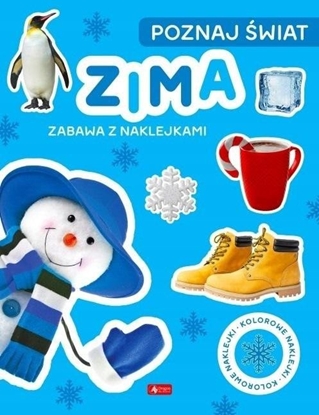 Picture of Dragon Poznaj wiat. Zima. Zabawa z naklejkami