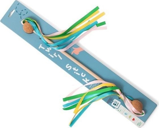 Picture of Drewniana paeczka Maoretki - kijek z tasiemkami