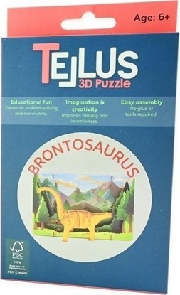 Picture of Drewniany rozkadany teatrzyk 3D - Brontozaur