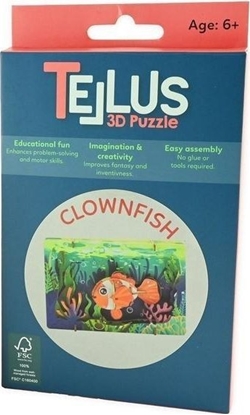 Picture of Drewniany rozkadany teatrzyk 3D - Rybka bazenek