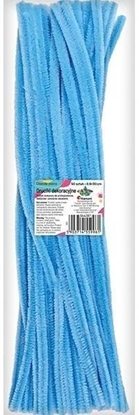 Picture of Druciki dekoracyjne 0,6x30cm bkitne 50szt