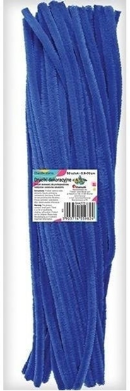 Picture of Druciki dekoracyjne 0,6x30cm ciemnoniebiesk 50szt