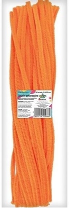 Picture of Druciki dekoracyjne 0,6x30cm fluo pomaracz 50szt