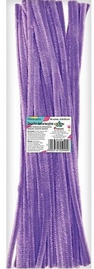 Picture of Druciki dekoracyjne 0,6x30cm jasnofioletowe 50szt