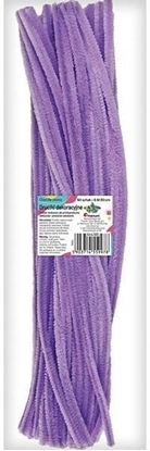 Picture of Druciki dekoracyjne 0,6x30cm liliowe 50szt