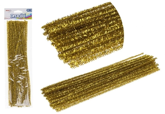 Picture of Druciki kreatywne metaliczny jasny