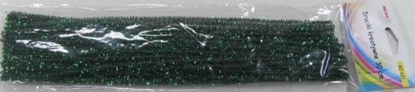 Attēls no Druciki kreatywne zielone 30cm 40szt