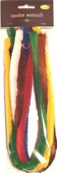 Picture of Druty chenille kolorowe 15mm 7szt