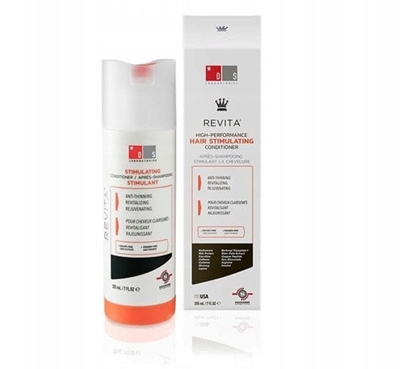 Attēls no DS "Revita" auktos kokybs plaukus stimuliuojantis kondicionierius 205ml