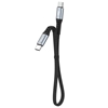 Picture of Dudao Dudao L10C USB-C - USB-C PD cable 100W 5A 0.23m - black